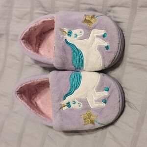 Size 7-8 Toddler Unicorn Slippers